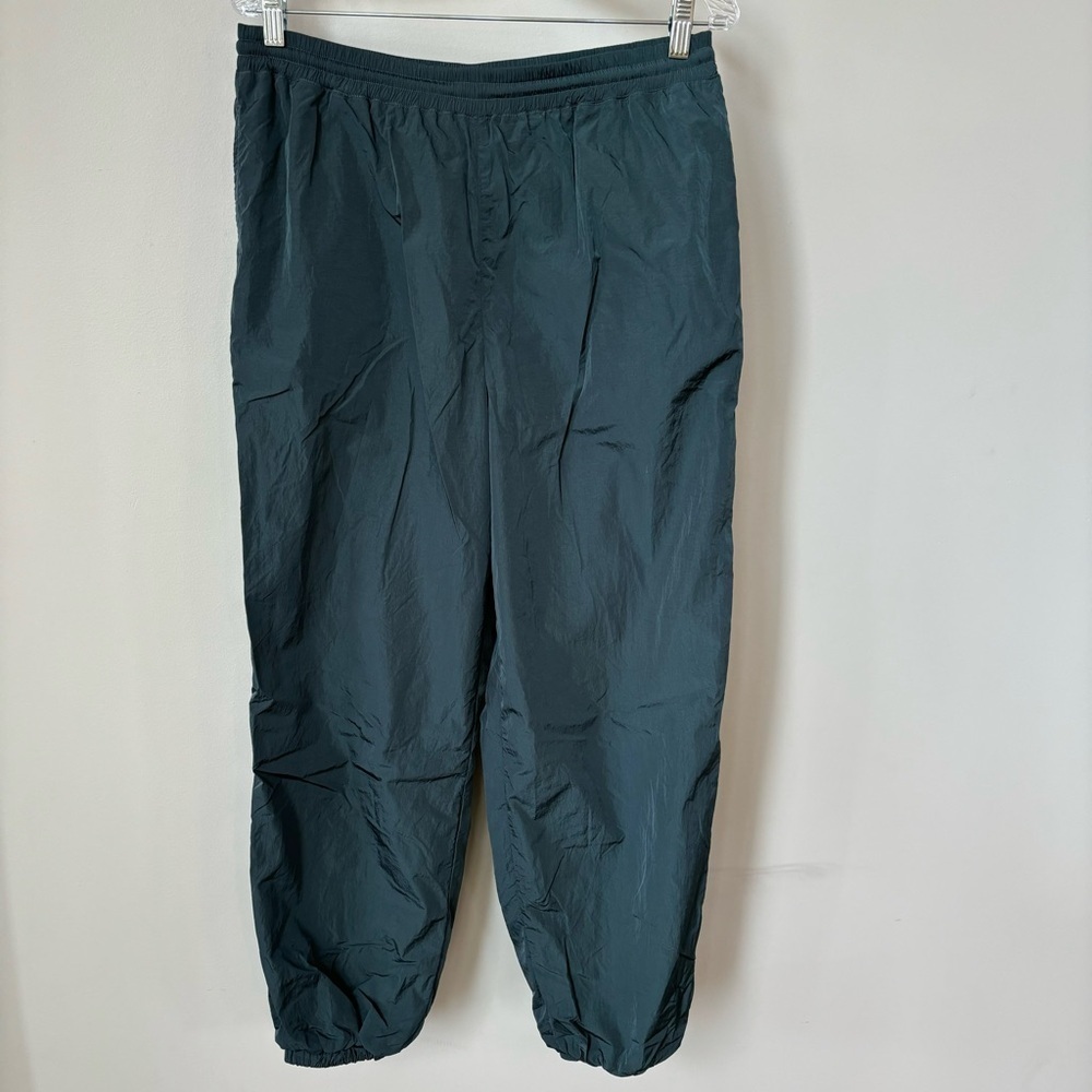 Good American Dark Teal Track Pants